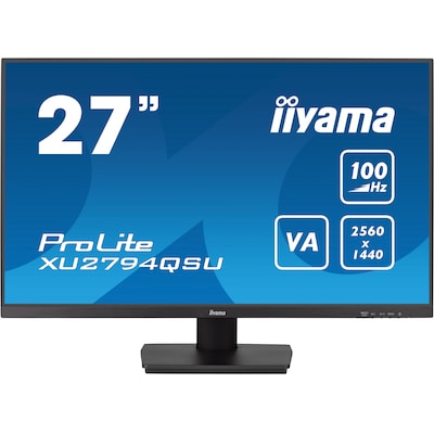 iiyama ProLite XU2794QSU-B6 68.5 cm (27") WQHD VA Office Monitor HDMI, DP, USB von Iiyama