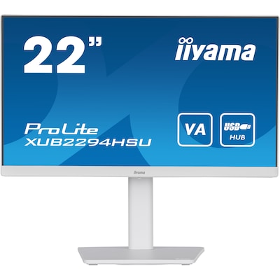 iiyama ProLite XUB2294HSU-W2 54,5cm (21,5") FHD VA Monitor HDMI/DP/USB von Iiyama