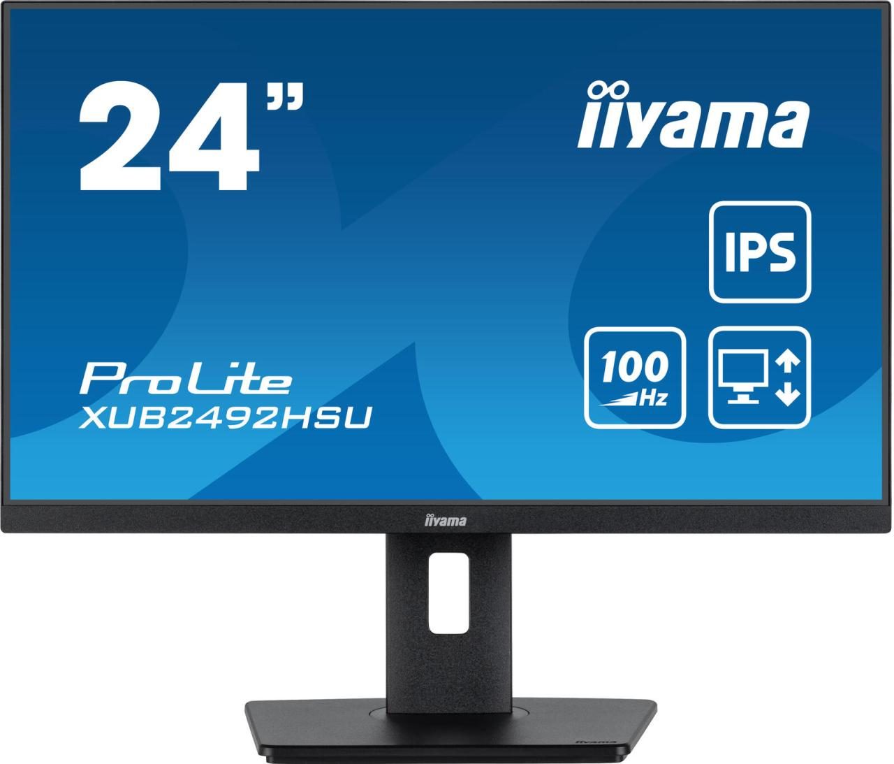 iiyama ProLite XUB2492HSU-B6 Monitor 60.5cm (24") schwarz von Iiyama