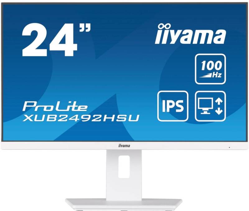 iiyama ProLite XUB2492HSU-W6 Monitor 60.5cm (23.8") weiß von iiyama