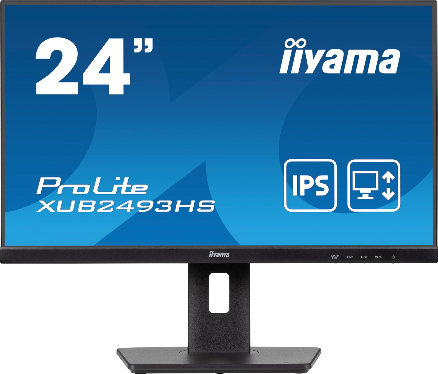 iiyama ProLite XUB2493HS-B6 Computerbildschirm 60,5 cm (23.8) 1920 x 1080 Pixel Full HD LED Schwarz (XUB2493HS-B6) von Iiyama