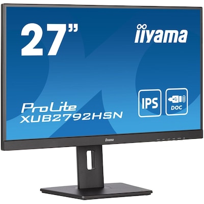 iiyama ProLite XUB2792HSN-B5 68.6 cm (27") FHD IPS Monitor DP/HDMI/USB-C von Iiyama