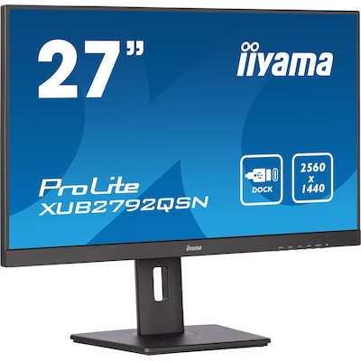 iiyama ProLite XUB2792QSN-B5 68,5cm (27") WQHD IPS LED Monitor HDMI/DP/USB-C 75H von Iiyama