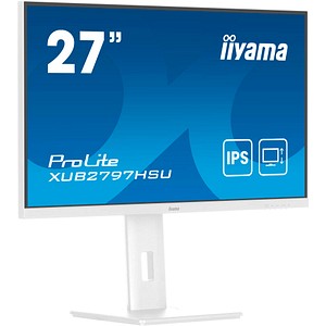 iiyama ProLite XUB2797HSU-W2 Monitor 68,6 cm (27,0 Zoll) weiß von Iiyama