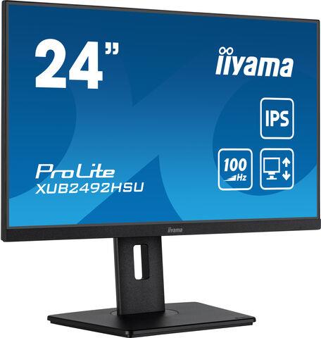 iiyama XUB2492HSU-B6 Computerbildschirm 60,5 cm (23.8) 1920 x 1080 Pixel Full HD LED Schwarz (XUB2492HSU-B) von Iiyama
