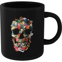 Ikiiki Fragile Skull Mug - Black von Ikiiki