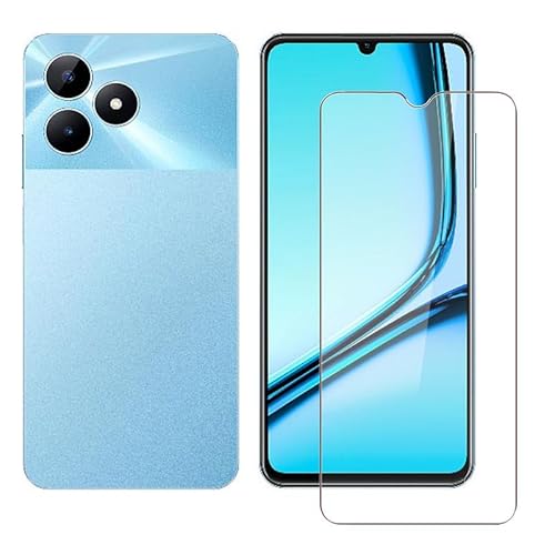 Ikiiqii [1 Sätze Temperierte Folie Schutzfolie Gehärtetes Glass Film für Realme Note 50 (6.74") 9H Härte HD Kratzfest Film Protector Schutz Keine Blasen von Ikiiqii