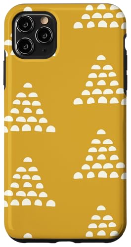 Patrón Escams Minimalista en Blanco sobre Fondo Mostaza Hülle für iPhone 11 Pro Max Patrón Escams Minimalista en Blanco sobre Fondo Mostaza Hülle für iPhone 11 Pro Max von Ikota Design