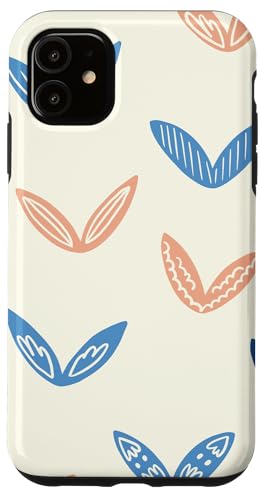 Patrón de Colas de Sardinas Coloridas - Diseño Ilustrado Hülle für iPhone 11 von Ikota Design
