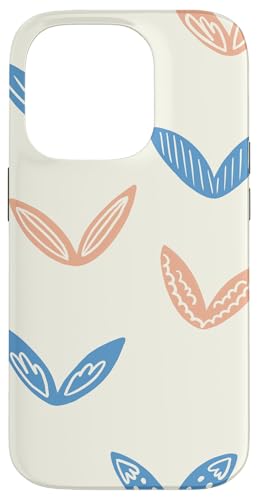 Patrón de Colas de Sardinas Coloridas - Diseño Ilustrado Hülle für iPhone 14 Pro von Ikota Design
