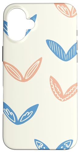 Patrón de Colas de Sardinas Coloridas - Diseño Ilustrado Hülle für iPhone 16 Plus von Ikota Design