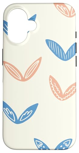 Patrón de Colas de Sardinas Coloridas - Diseño Ilustrado Hülle für iPhone 16 von Ikota Design