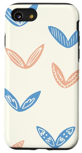 Patrón de Colas de Sardinas Coloridas - Diseño Ilustrado Hülle für iPhone SE (2020) / 7 / 8 von Ikota Design