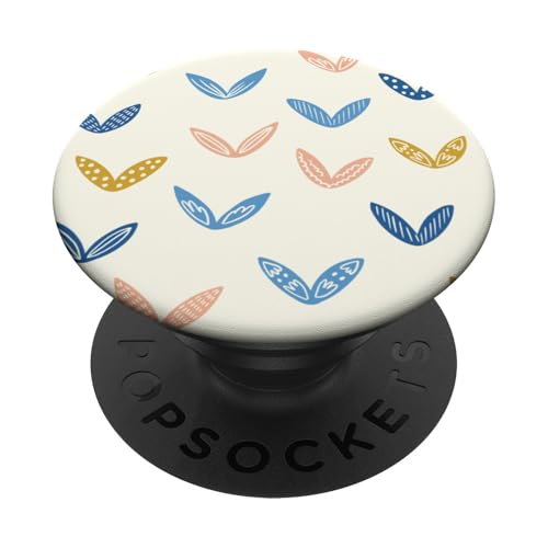 Patrón de Colas de Sardinas Coloridas - Diseño Ilustrado PopSockets Klebender PopGrip Patrón de Colas de Sardinas Coloridas - Diseño Ilustrado PopSockets Klebender PopGrip von Ikota Design