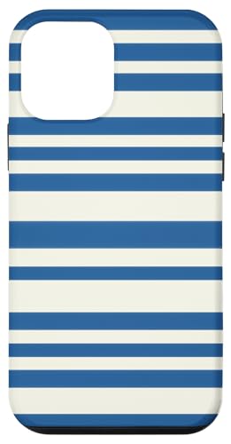 Patrón de Rayas Azul Marino y Blanco - Estilo Náutico Retro Hülle für iPhone 12 mini Patrón de Rayas Azul Marino y Blanco - Estilo Náutico Retro Hülle für iPhone 12 mini von Ikota Design
