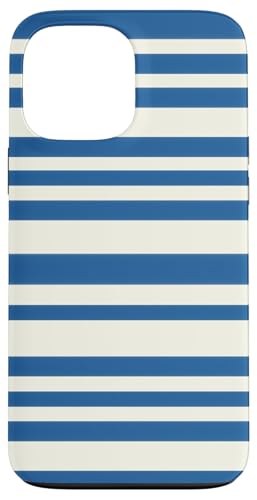 Patrón de Rayas Azul Marino y Blanco - Estilo Náutico Retro Hülle für iPhone 13 Pro Max Patrón de Rayas Azul Marino y Blanco - Estilo Náutico Retro Hülle für iPhone 13 Pro Max von Ikota Design