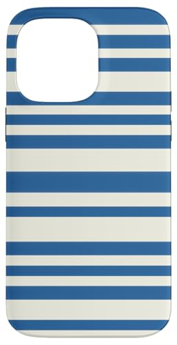 Patrón de Rayas Azul Marino y Blanco - Estilo Náutico Retro Hülle für iPhone 14 Pro Max Patrón de Rayas Azul Marino y Blanco - Estilo Náutico Retro Hülle für iPhone 14 Pro Max von Ikota Design