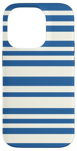 Patrón de Rayas Azul Marino y Blanco - Estilo Náutico Retro Hülle für iPhone 14 Pro Patrón de Rayas Azul Marino y Blanco - Estilo Náutico Retro Hülle für iPhone 14 Pro von Ikota Design