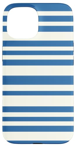 Patrón de Rayas Azul Marino y Blanco - Estilo Náutico Retro Hülle für iPhone 15 Patrón de Rayas Azul Marino y Blanco - Estilo Náutico Retro Hülle für iPhone 15 von Ikota Design