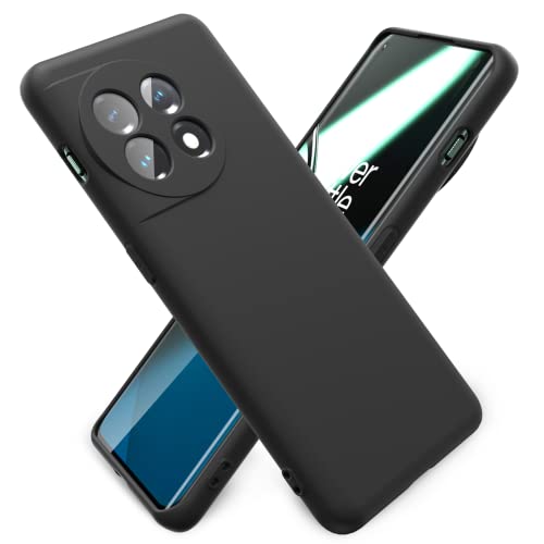 Ikziwreo Hülle für OnePlus 11 5G, Schlank Weich Dünn TPU Case Stoßfest Anti-Scratch Hülle Mit Mikrofaser - Schwarz Ikziwreo Hülle für OnePlus 11 5G, Schlank Weich Dünn TPU Case Stoßfest Anti-Scratch Hülle Mit Mikrofaser - Schwarz von Ikziwreo