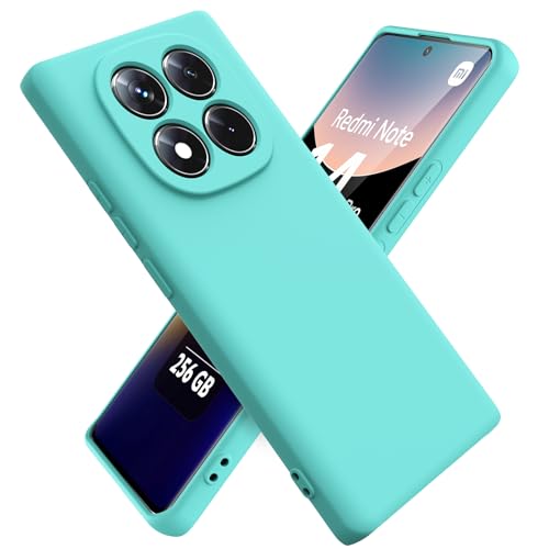 Ikziwreo Hülle für Xiaomi Redmi Note 14 Pro 5G Handyhülle, Reiner Farbe Ultradünne Weich Silikonhülle, Stoßfeste Anti-Scratch Gummi Schutzhülle - Eisblau Ikziwreo Hülle für Xiaomi Redmi Note 14 Pro 5G Handyhülle, Reiner Farbe Ultradünne Weich Silikonhülle, Stoßfeste Anti-Scratch Gummi Schutzhülle - Eisblau von Ikziwreo