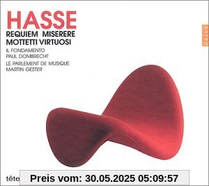 Hasse: Requiem / Miserere / Mottetti Virtuosi von Il Fondamento