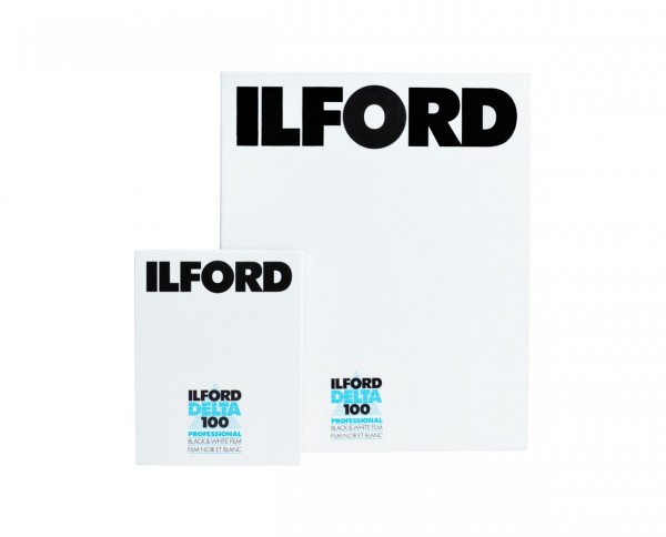 Ilford Delta 100 Planfilm 10,2x12,7cm (4x5) 100 Blatt" von Ilford