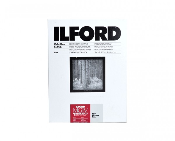 Ilford MG IV RC Portfolio pearl 17,8x24cm (7x9,5) 100 Blatt" von Ilford