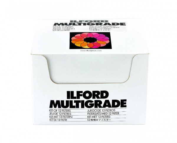 Ilford Multigrade Filtersatz mit Halterung für Objektiv (12 Filter) von Ilford