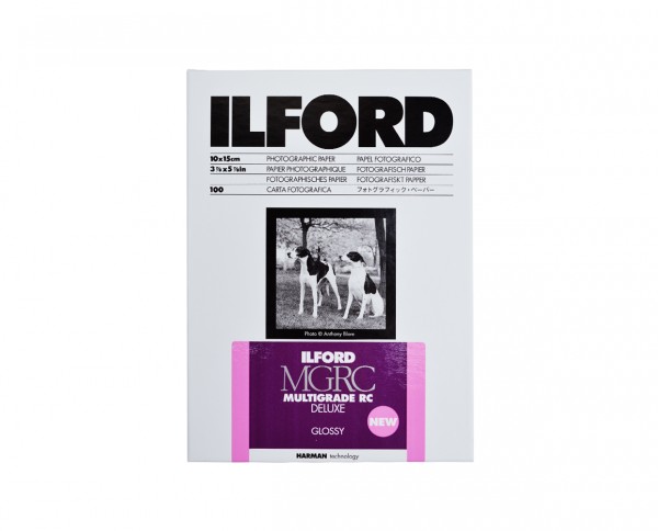 Ilford Multigrade RC De Luxe glänzend (1M) 10,5x14,8cm (4,1x5,9) 100 Blatt" von Ilford