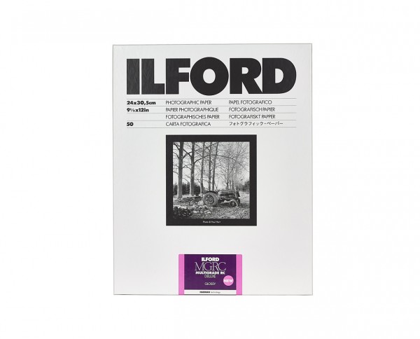 Ilford Multigrade RC De Luxe glänzend (1M) 24x30,5cm (9,5x12) 50 Blatt" von Ilford