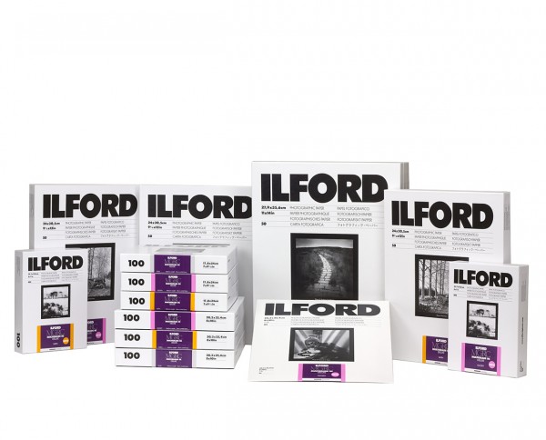 Ilford Multigrade RC De Luxe glänzend (1M) 50,8x61cm (20x24) 10 Blatt" von Ilford