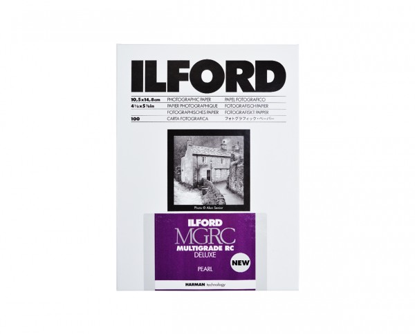 Ilford Multigrade RC De Luxe pearl (44M) 10,5x14,8cm (4,1x5,9) 100 Blatt" von Ilford