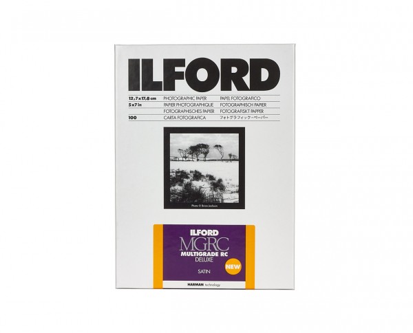 Ilford Multigrade RC De Luxe satin (25M) 12,7x17,8cm (5x7) 100 Blatt" von Ilford