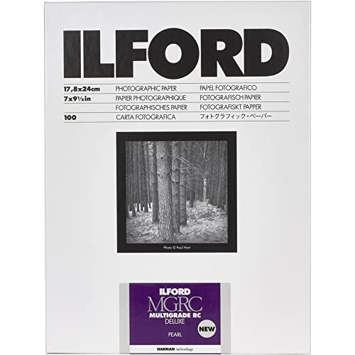 Ilford-Papier, Multigrade, 44 m, 17,8 x 24 cm, 100 Blatt von Ilford