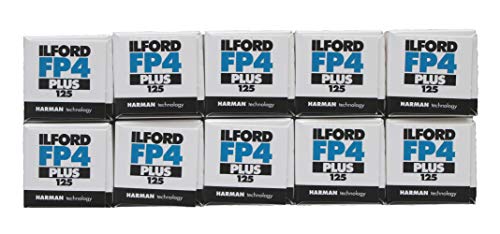 Ilford fp4 + schwarzweiß-Film, 120/125 ASA, großpackung von 10 [Kamera] von Ilford