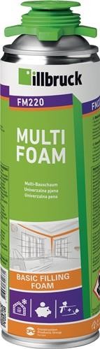 12 Stk. Illbruck 1K-PUR-Schaum FM220 500 ml B2 gelb m.Einw.-Handsch.Dose 347133 von Illbruck