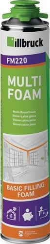 12 Stk. Illbruck 1K-PUR-Schaum FM220 750 ml B2 gelb m.Einw.-Handsch.Dose 347134 von Illbruck