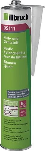 24 Stk. Illbruck Kleb- u.Dichtstoff OS111 schwarz 400g Kartusche 395020 von Illbruck