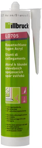 illbruck Bauanschlussfugen-Acryl LD705 20% 310ml, Weiß von Illbruck