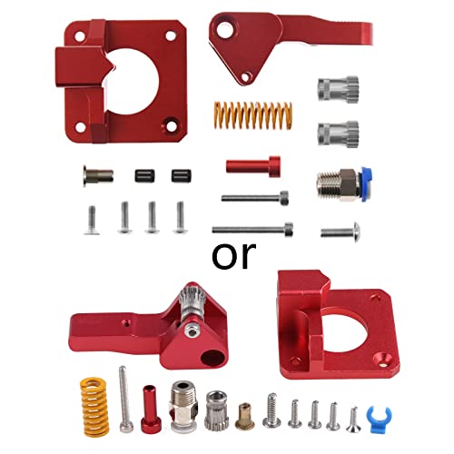 Illkjasfc Verbesserter Ersatz CR10S Gear Extruder Gear Aluminium Mk8 Metallextruder CR-10S von Illkjasfc