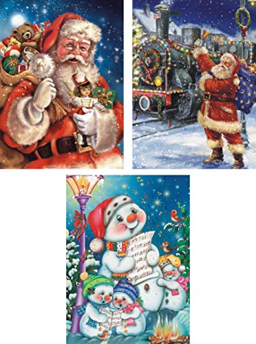 Iloda® 6 Weihnachtsgeschenktüten Jumbo 17278, Geschenktüte Weihnachten, Geschenktasche, Geschenkbeutel, Weihnachtstüten groß Jumbo von Iloda
