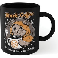 Ilustrata Black Coffee Mug - Black von Ilustrata