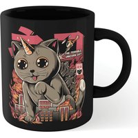 Ilustrata Catzilla Mug - Black von Ilustrata