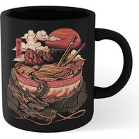 Ilustrata Dragon's Ramen Mug - Black von Ilustrata