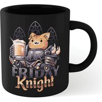 Ilustrata Friday Knight Mug - Black von Ilustrata