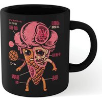 Ilustrata Kaiju Ice Cream Mug - Black von Ilustrata