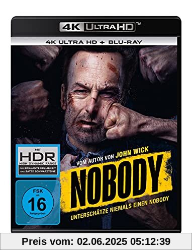 NOBODY (4K Ultra HD) (+ Blu-ray 2D) von Ilya Naishuller