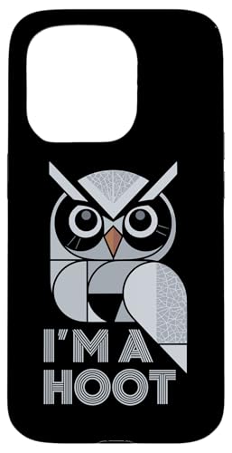 Im A Hoot Eule Hülle für iPhone 15 Pro von Im A Hoot Owl Gifts