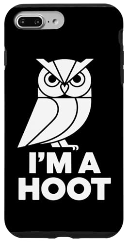 Im A Hoot Eule Hülle für iPhone 7 Plus/8 Plus von Im A Hoot Owl Gifts